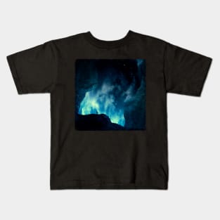 Spaces XVIII - landscape at night Kids T-Shirt